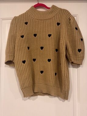 English Factory Short Sleeve Sweater Size: L